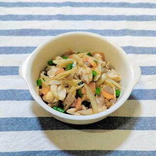 鶏とごぼうの煮物